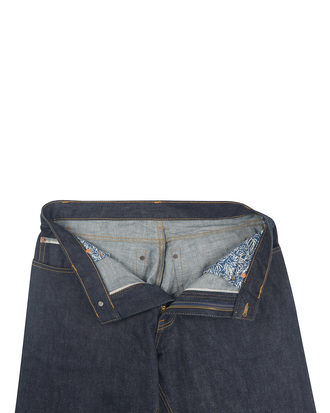 Wyjątkowe jeansy selvedge z indygo 14 oz: klasyka w nowoczesnym wydaniu, idealne na co dzień.